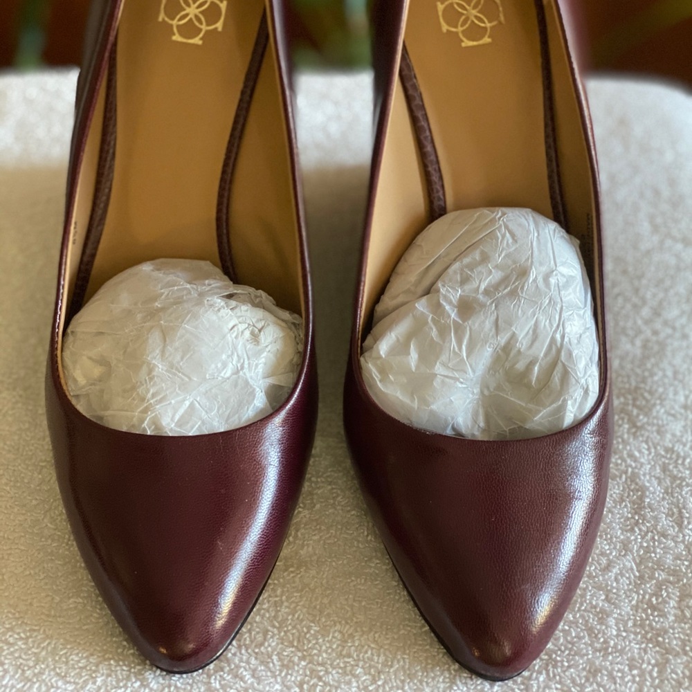 Bordeaux Wedge 2.5 heel.